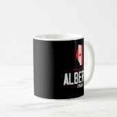 Alberta Canada Alberta Souvenir Canadian コーヒーマグカップ (正面右)