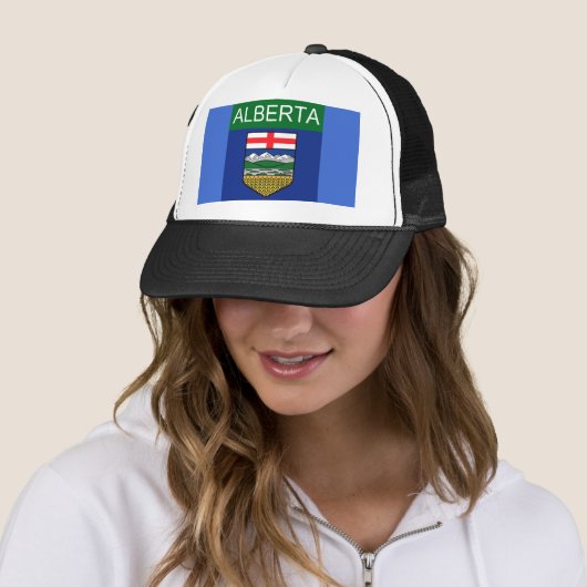 Alberta Flag Trucker Hat キャップ (インサイチュ)