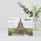 Alberta Legislature Building Alberta Canada ポストカード (スタンド正面)