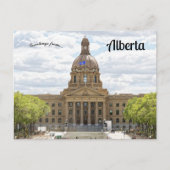Alberta Legislature Building Alberta Canada ポストカード (正面)
