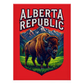 Alberta Republic ポスター (正面)