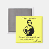 albertmuscle、すべての賢明な人を呼び出来し...と… マグネット (正面/裏面)