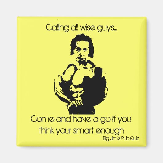 albertmuscle、すべての賢明な人を呼び出来し...と… マグネット (正面)