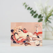 Alberto Vargasヴィンテージのピン留め ポストカード (スタンド正面)