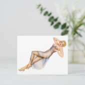 Alberto Vargasヴィンテージのピン留め ポストカード (スタンド正面)