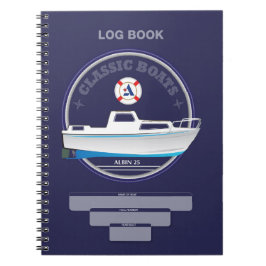 Albin 25の丸太 ノートブック