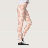Albino Cheetah Print Leggings | Blush & Cream Anim レギンス (右)