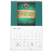 Albionの表紙のカレンダーの2017星 カレンダー (3月 2027)