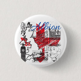 Albion – イングランドの愛のために 缶バッジ