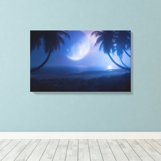 Albireo (Starlight) キャンバスプリント (インサイチュ (ウッドフロア))