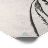 Albrecht Durerのプロファイルポートレート, 1527 ポスター (角)