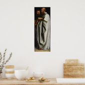 Albrecht Durerの4つの使徒の右パネル ポスター (キッチン)