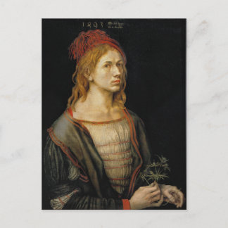 Albrecht Durer 1493自画像 ポストカード