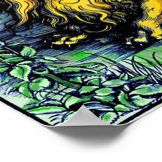 Albrecht Dürer "Samson Killing the Lion" 1498 ポスター (角)