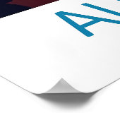 Albufeira Ski Travel National Poster Vintage Park ポスター (角)