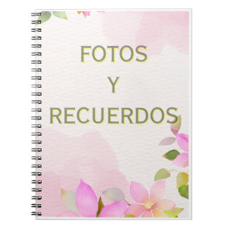ALBUM DE FOTOS Y RECUERDOS ノートブック