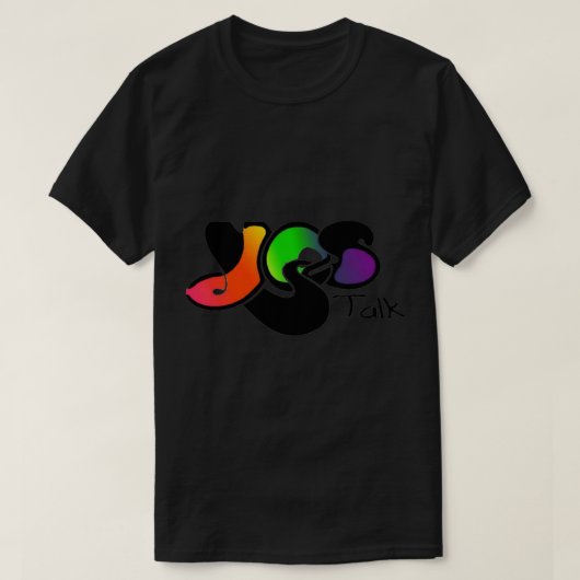 album logo best selling yes progressive rock band  tシャツ (デザイン正面)