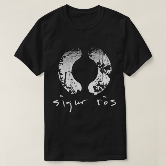 ALBUM LOGO Sigur Ros Sticker Tシャツ (デザイン正面)
