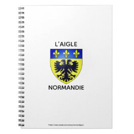 Album Photos avec le blason de L'Aigle - Normandie ノートブック