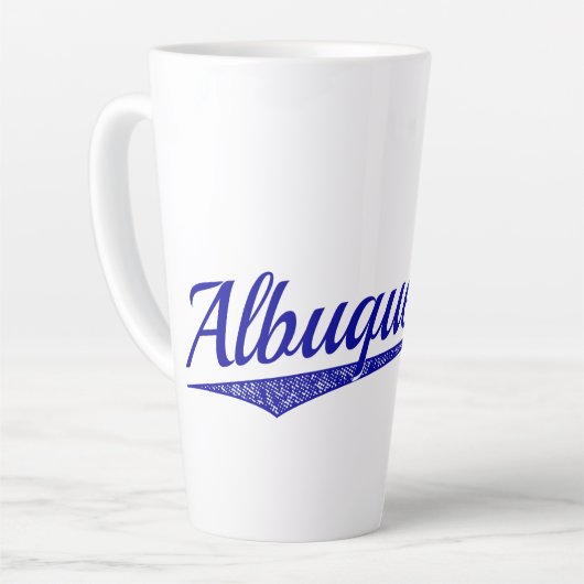 Albuquerque カフェラテマグ (左アングル)