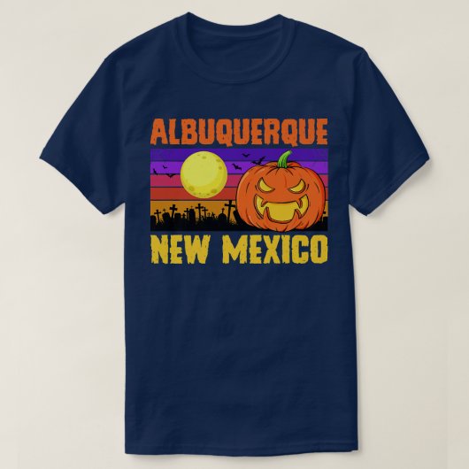 Albuquerque New Meico Happy Halloween Party Local Tシャツ (デザイン正面)