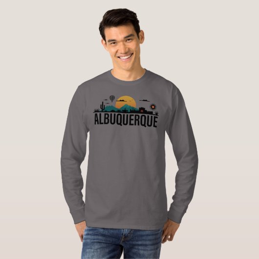 Albuquerque New Mexico Tシャツ (正面フル)