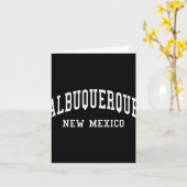 Albuquerque - New Mexico - Throwback Design - Clic カード (黄色い花)