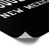 Albuquerque - New Mexico - Throwback Design - Clic ポスター (角)