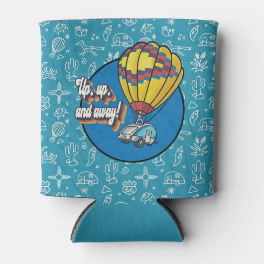 Albuquerque Trailer Roadtrip Can Cooler 缶クーラー (正面)