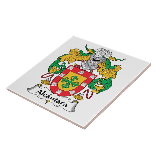 Alcantaraの家紋 タイル (側面)