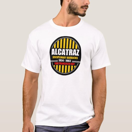 Alcatraz懲戒的なBarracks.png Tシャツ (正面)