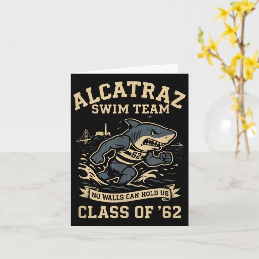 Alcatraz Penitentiary Swim Team  カード (黄色い花)