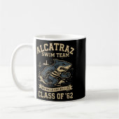 Alcatraz Penitentiary Swim Team  コーヒーマグカップ (左)
