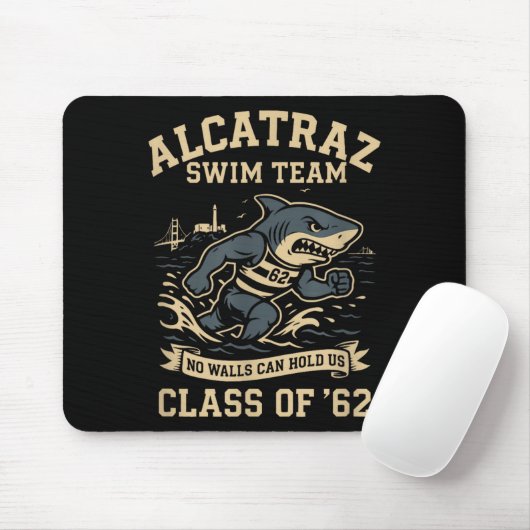 Alcatraz Penitentiary Swim Team  マウスパッド (マウス)