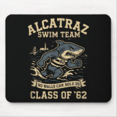 Alcatraz Penitentiary Swim Team  マウスパッド (正面)