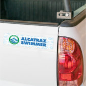Alcatraz Swimmer Bumper Sticker バンパーステッカー (トラック上)