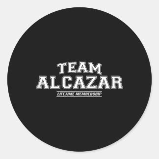 Alcazarチーム プライドファミリーの姓 名前 ギフト ラウンドシール