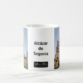 Alcázar deセゴビア、スペイン コーヒーマグカップ (中央)