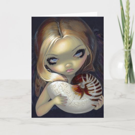 "Alchemical天使II"の挨拶状 カード (正面)