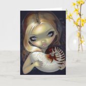 "Alchemical天使II"の挨拶状 カード (黄色い花)