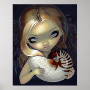 Alchemical Angel 2 ARTプリントゴシックの妖精nautilus ポスター