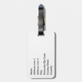 Alchemical Purchase by Brian Benson荷物札 ラゲッジタグ (裏面縦)