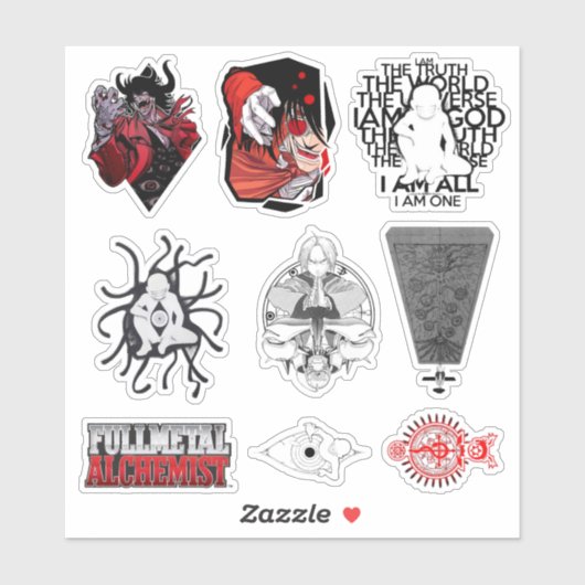⚙️ Alchemy Brothers⚙️ ステッカー シール (シート)