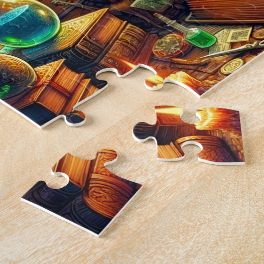 Alchemy Chamber Magical Elixirs & Wizardry ジグソーパズル (側面)