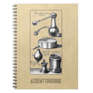 Alchemy Lab Cookbook Journal ノートブック