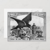 Alchemy Lab Secret Bookはがき ポストカード (正面/裏面)