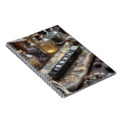 Alchemy Moon Phases Apothecary Notebook ノートブック (右側)