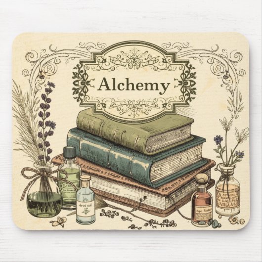 Alchemy – Vintage Academia Mousepad マウスパッド (正面)