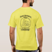 Alco -小川機関車はロゴ1899年を働かせます tシャツ (裏面)