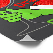 Alcohol &amp; Tails Drink Drank Drunk! Funny Chris ポスター (角)